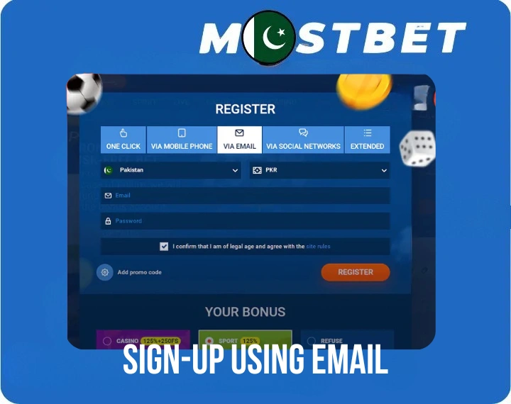 Sign-Up Using Email