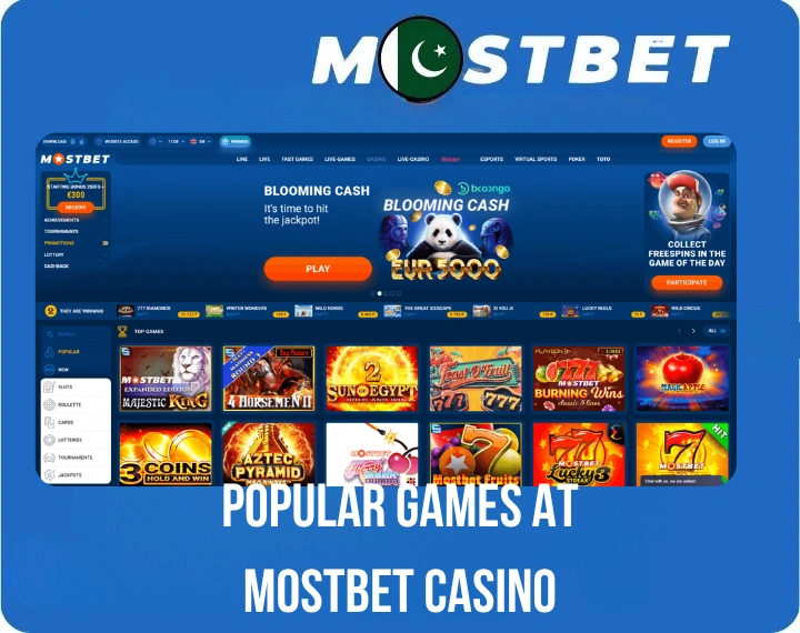 Popular Games at Mostbet Casino