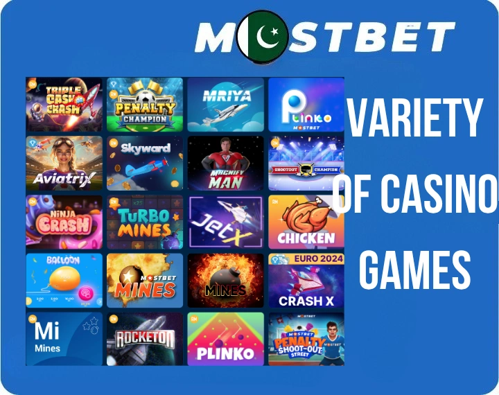 Variety of Casino Games